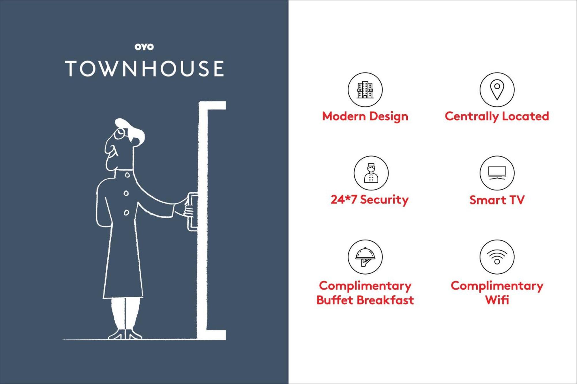 Townhouse Infinity Stays Gurgaon Exterior photo